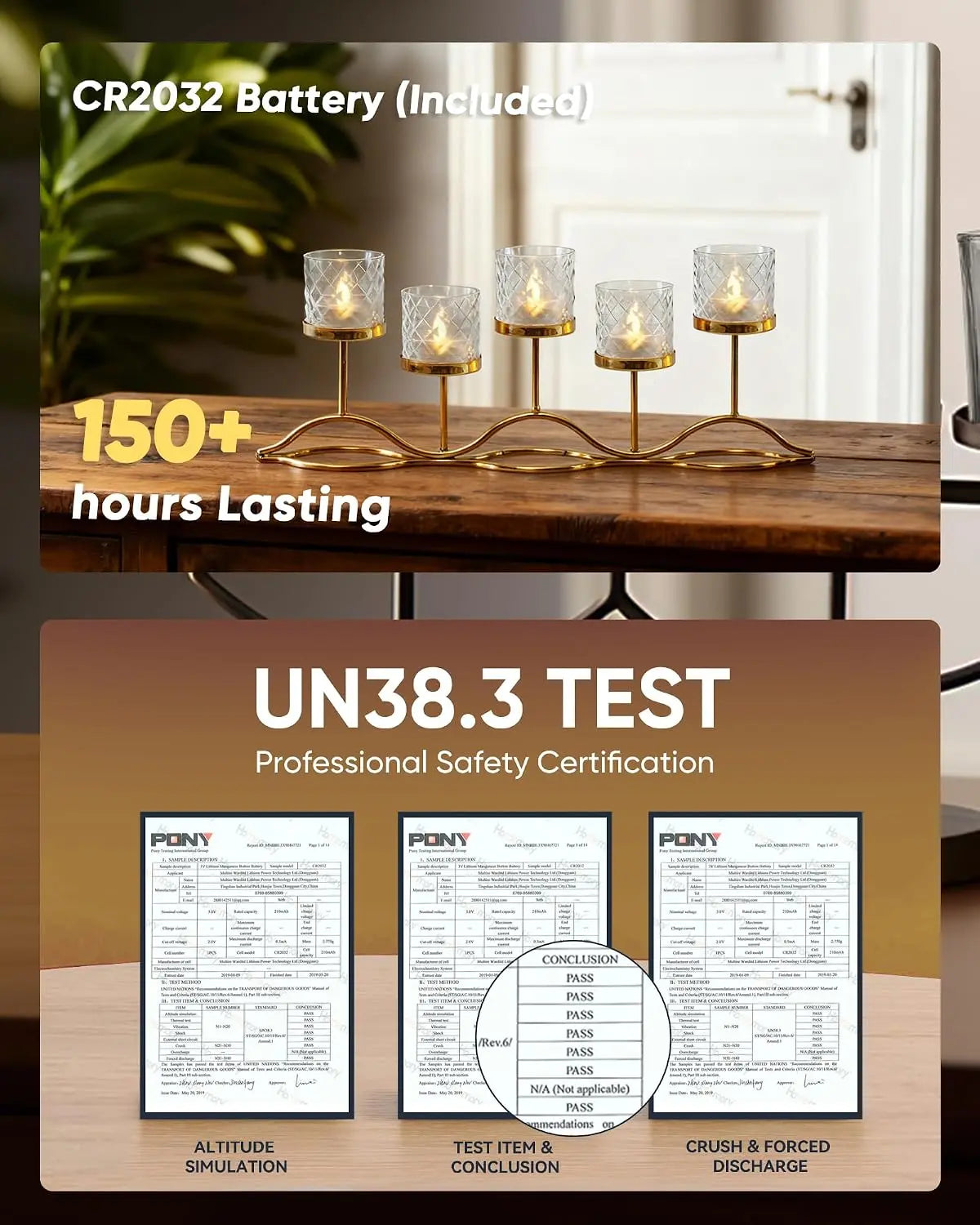 12PCS 2X2 in Acrylic Votive Candle Holders with Auto Timer Flameless LED Tealights, Battery-Powered, for Wedding Centerpieces, Christmas Decor, Mother’S Day Gifts