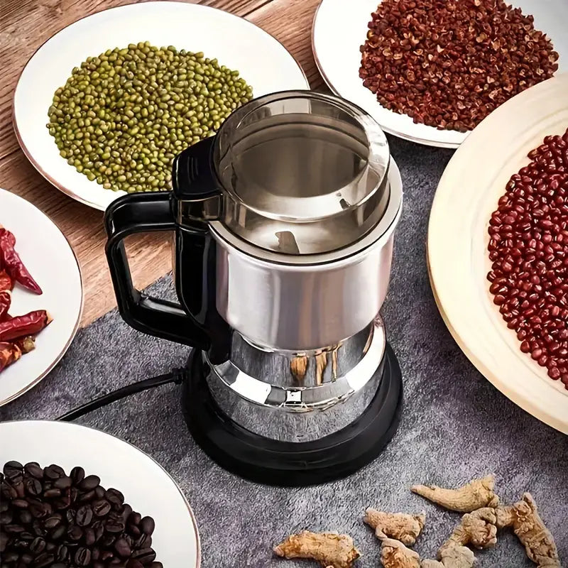 Springtok 300W Electric Coffee Grinder, Stainless Steel Blade Mill for Coffee Beans, Spices & Nuts, Powerful Kitchen Grinding Tool