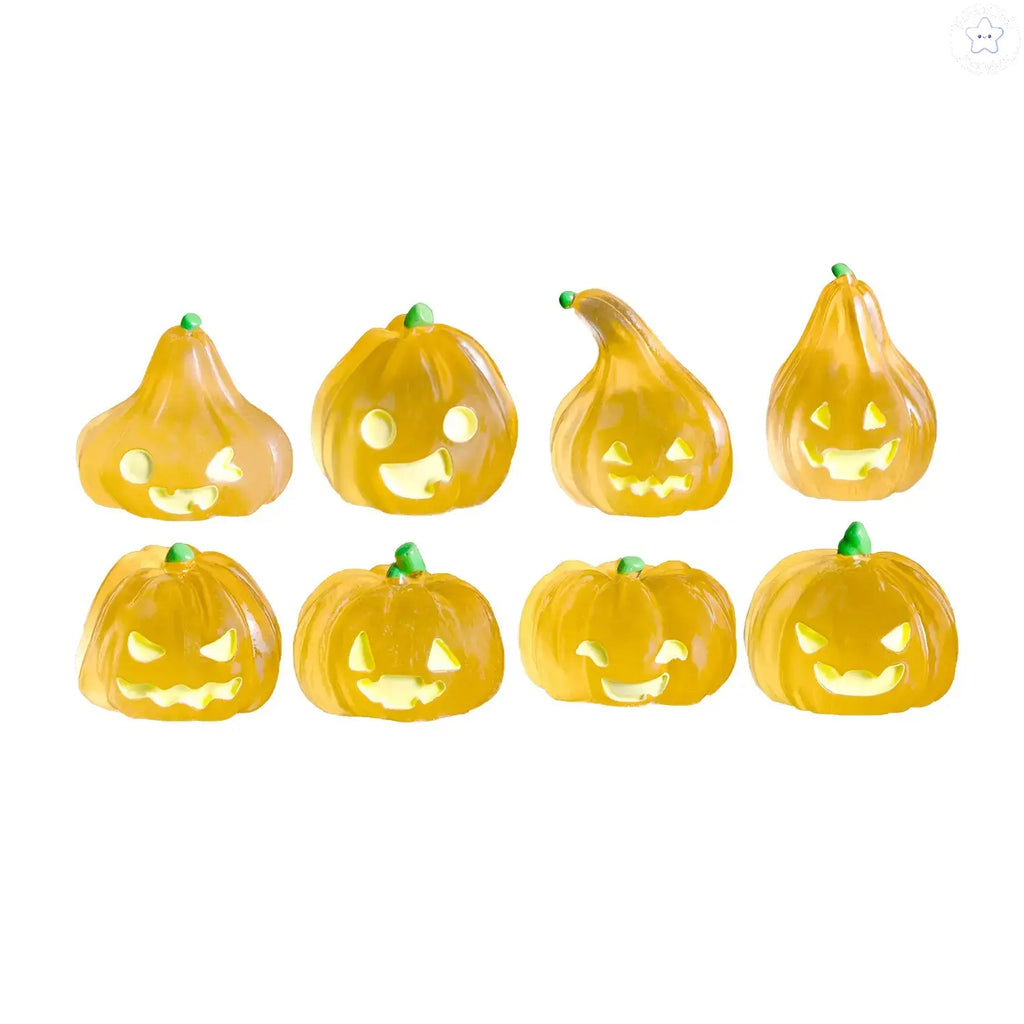 Halloween Pumpkin Decorations Vase Filler Table Scatters for Fall Autumn Thanksgiving Party Favors Craft Supplies