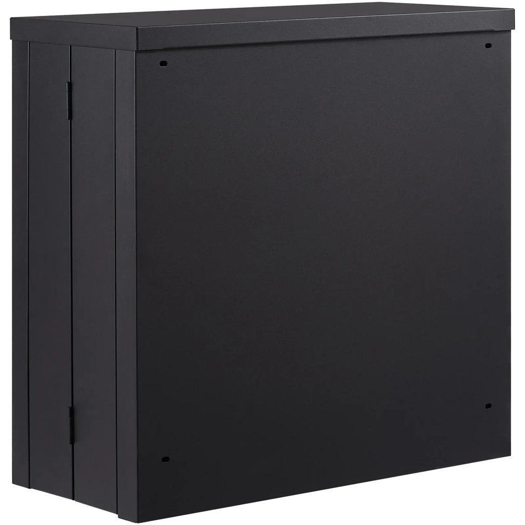 【Back to School】Vevor Foldable Wall-Mount Metal Garage Cabinet Furniture, 26" Heavy-Duty Tool Chest with 240 LBS Capacity, Adjustable Shelf, Magnetic Doors, Steel Board, Pre-Drilled Holes Simplify Wiring - Ideal for Garage, Home Use
