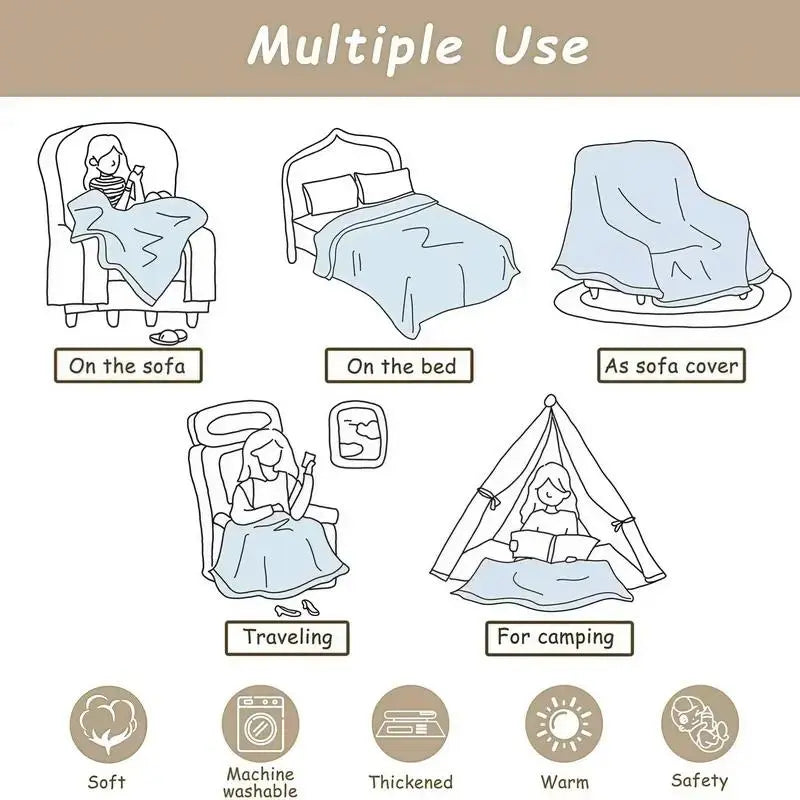 Vampire Series Flannel Throw Blanket - Soft Warm Flannel Fabric, Cartoon Art TVD Retro Character Illustration, Gothic Look Room Decor for Living Room Sofa, Unique Birthday Gift for Fans