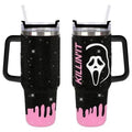 Halloween Ghostface Drinkware Mug, Insulated Tumbler for Daily Beverage Use